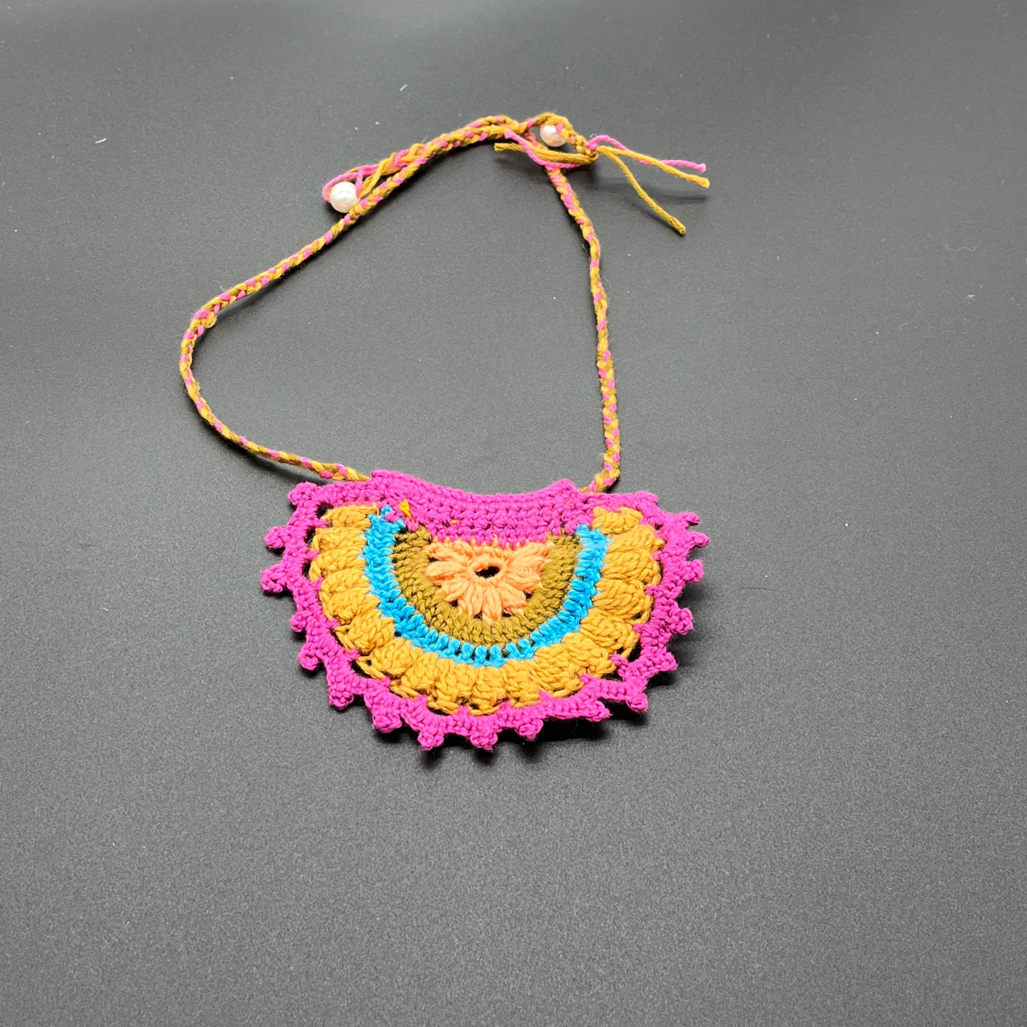 Purple Earth Necklace