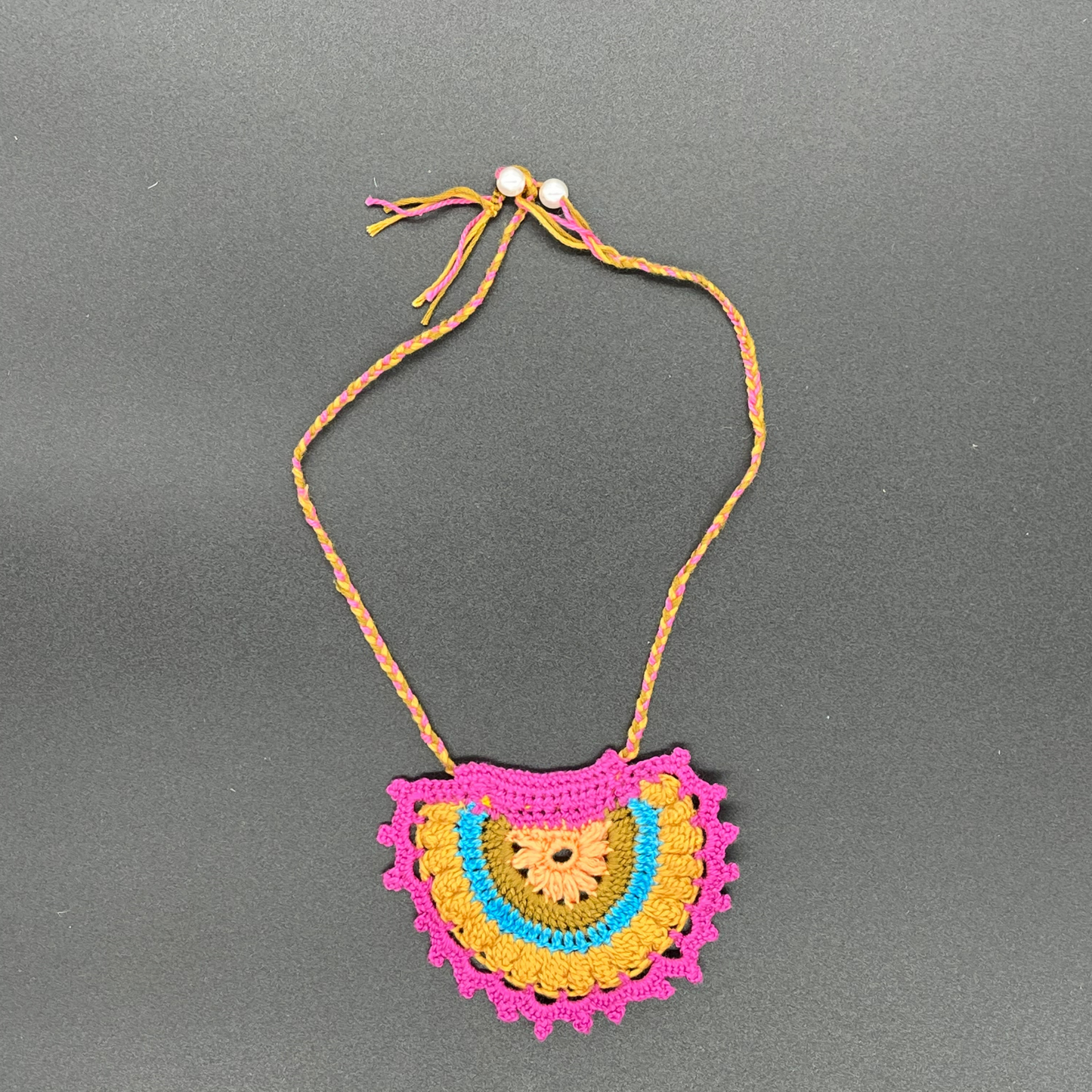 Purple Earth Necklace