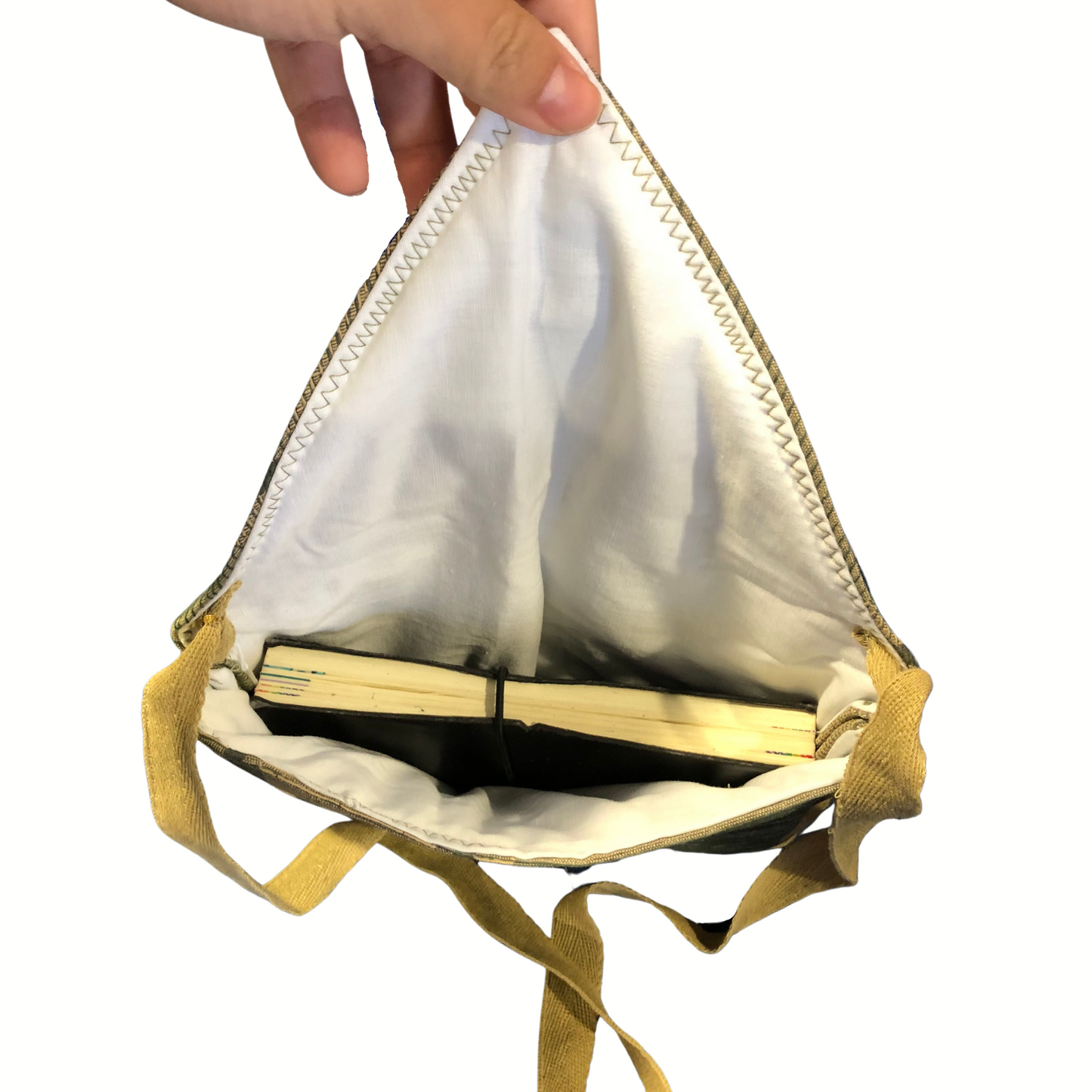 Green Stripes Bag