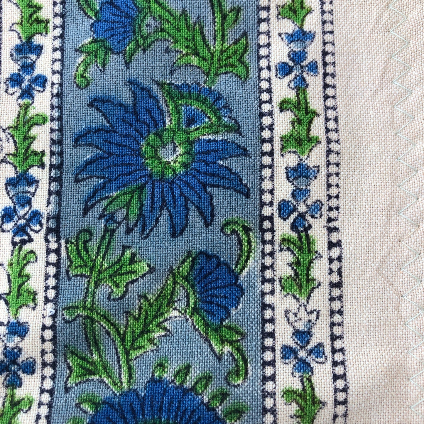 Blue Flowers with Ribbons