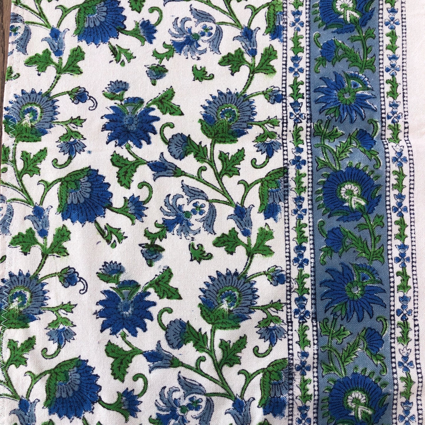 Blue Flowers with Ribbons