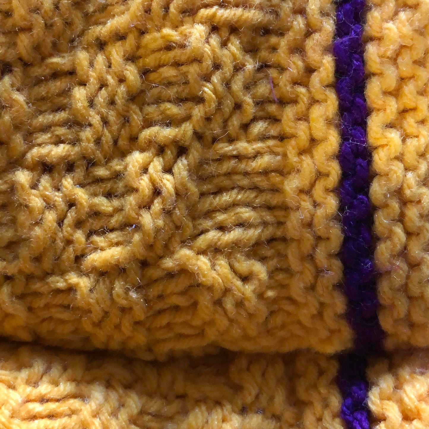Adult Yellow Knit Handwarmers