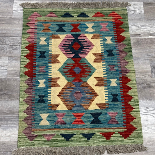 Small Green Rug