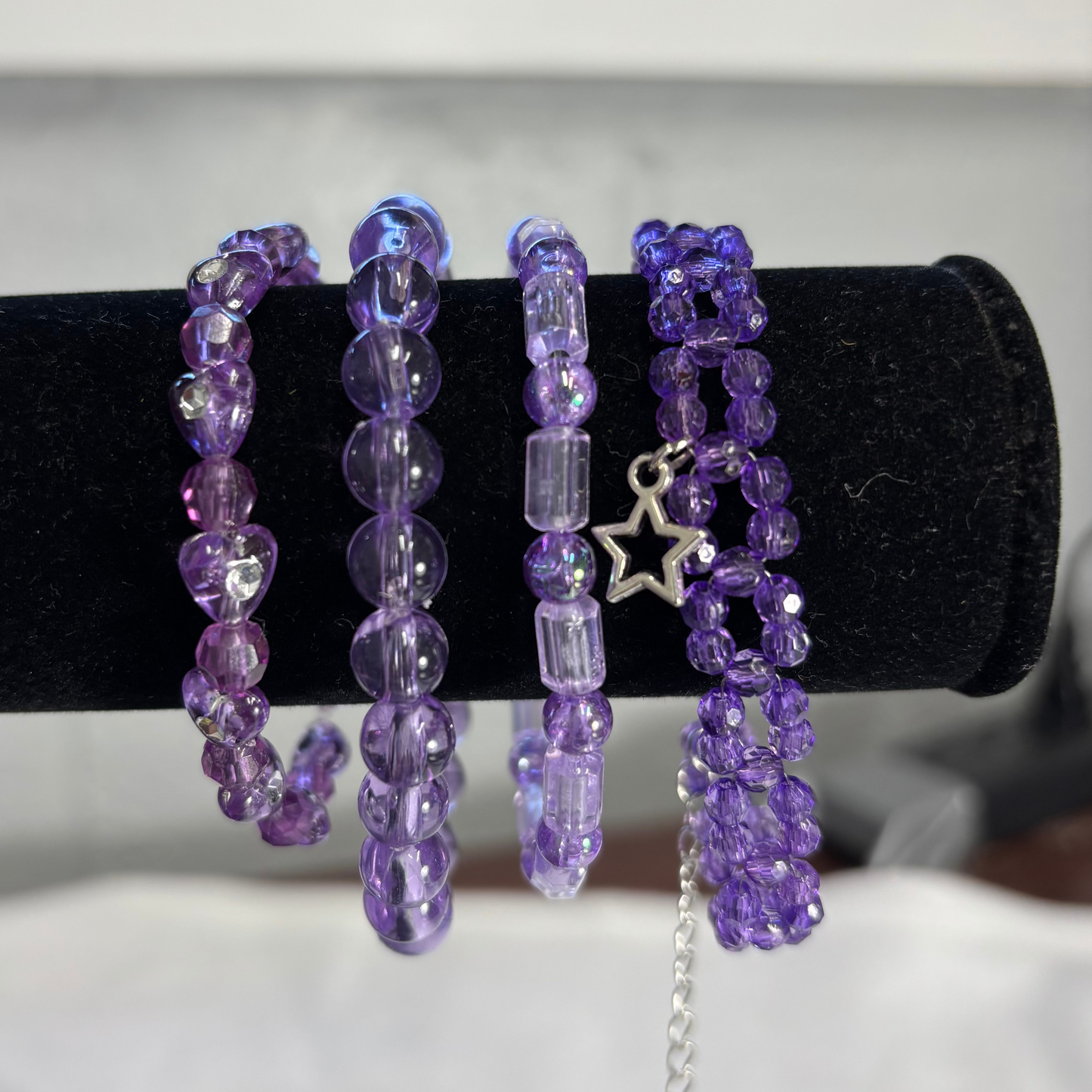 Amethyst Bracelet Set