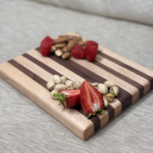 Striped Handmade Cutting Board