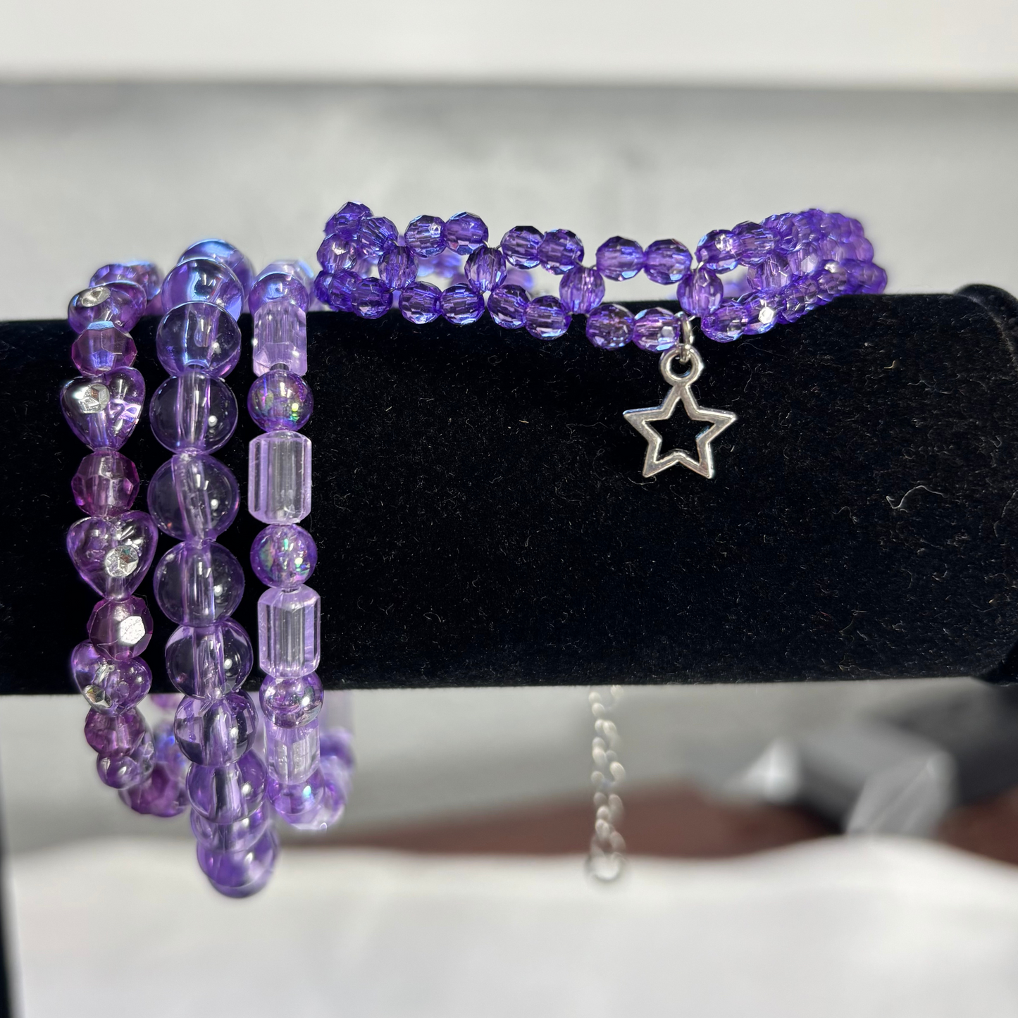 Amethyst Bracelet Set