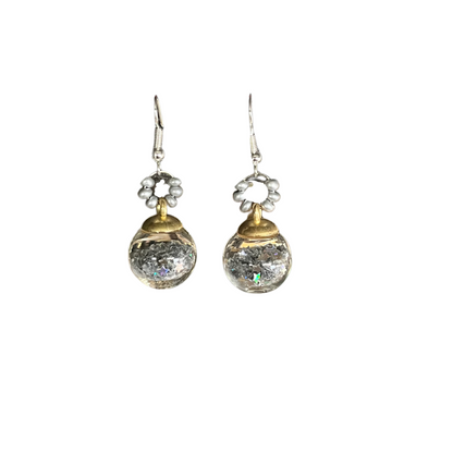 Star Globe Earrings