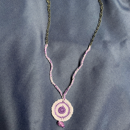 Violet Stone Necklace
