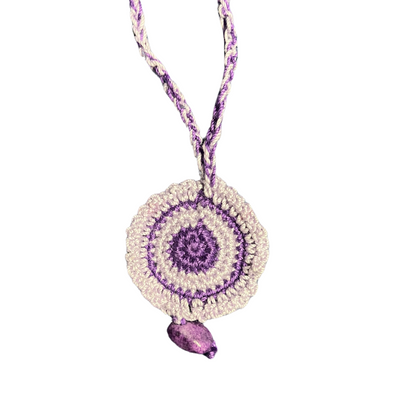 Violet Stone Necklace